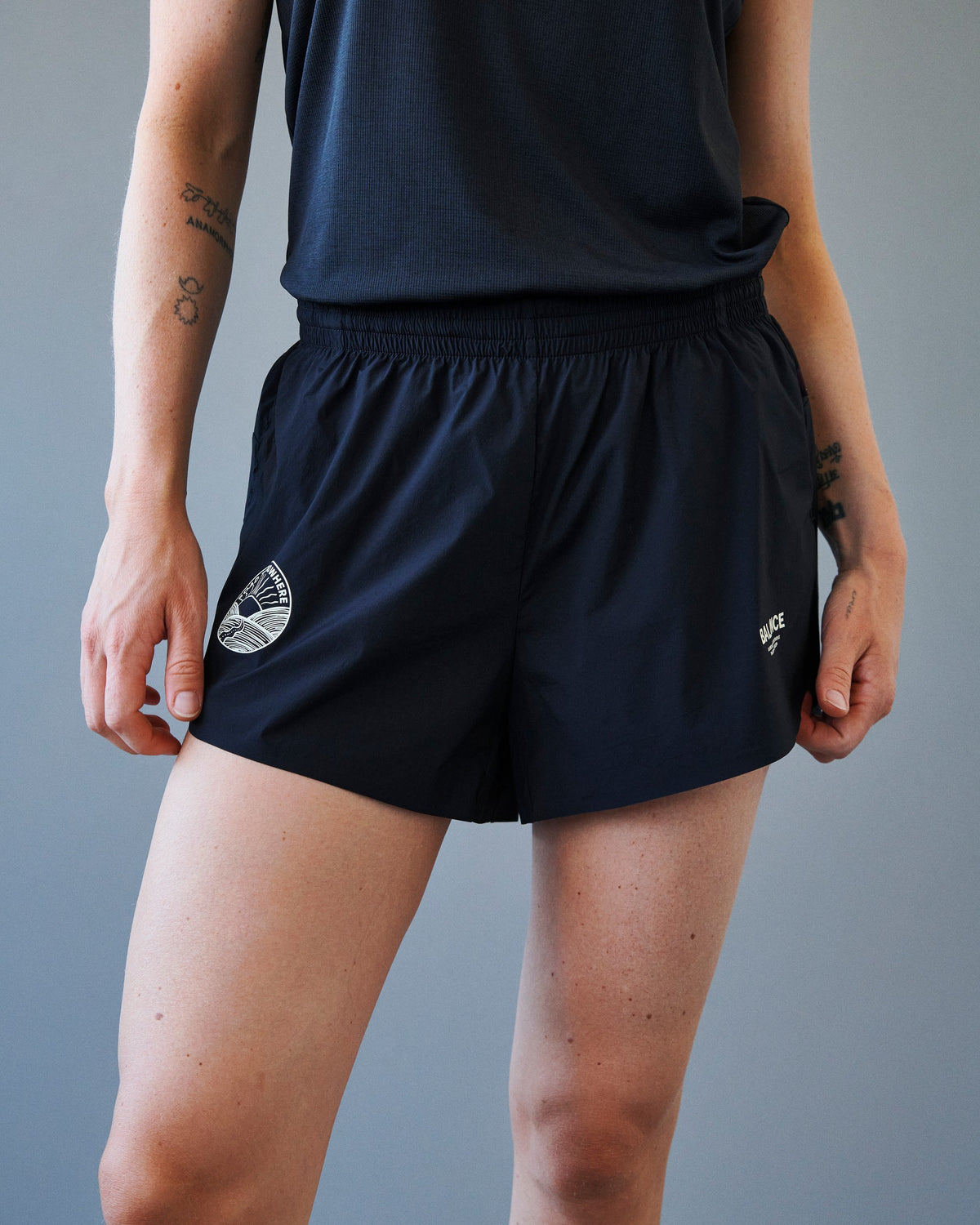 PAS NORMAL STUDIOS Women Balance Shorts - Black