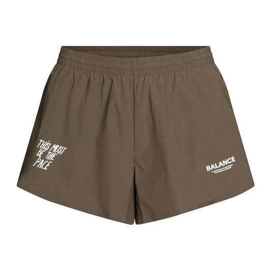 PAS NORMAL STUDIOS Women Balance Shorts - Dusty Brown