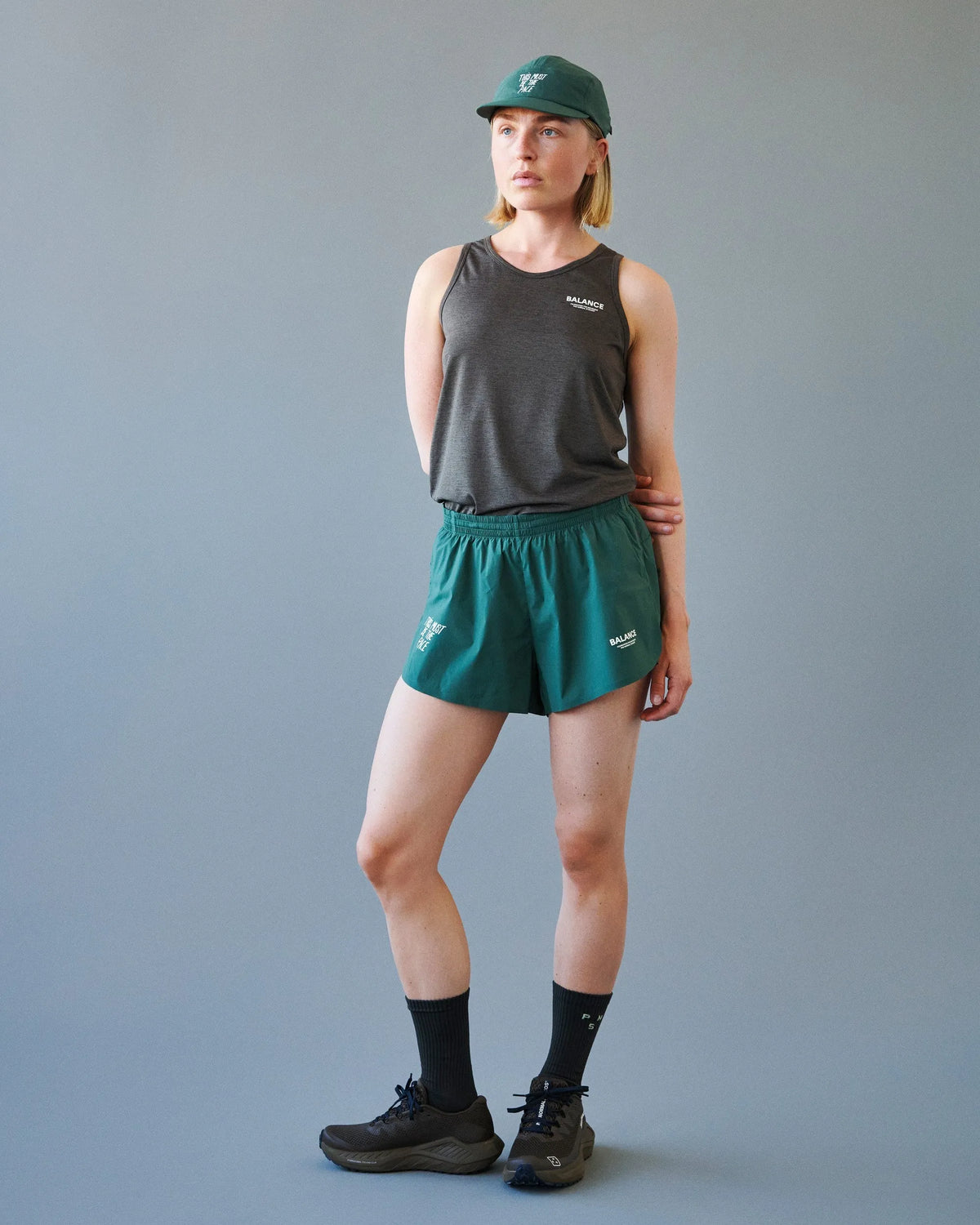 PAS NORMAL STUDIOS Women Balance Shorts - Forest green