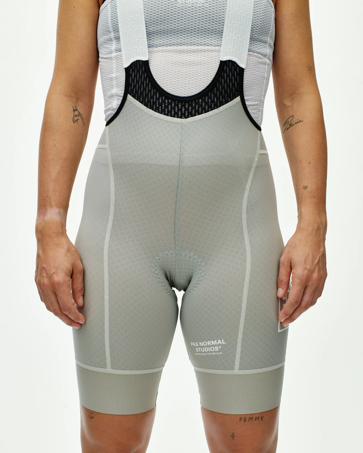 PAS NORMAL STUDIOS Women Breakfast Club Mechanism Bibs - Light Grey