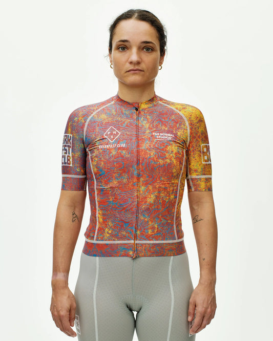 PAS NORMAL STUDIOS Women Breakfast Club Mechanism Jersey - Breakfast Club AOP