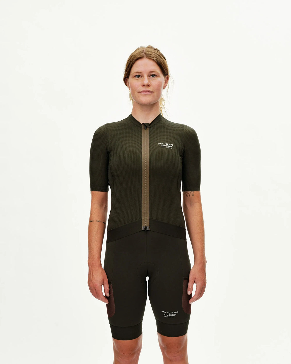 PAS NORMAL STUDIOS Women Escapism Jersey - Dark Olive