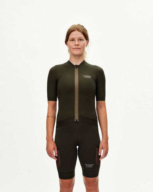 PAS NORMAL STUDIOS Women Escapism Jersey - Dark Olive