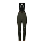 PAS NORMAL STUDIOS Women Escapism Long Cargo Bibs - Dark Olive