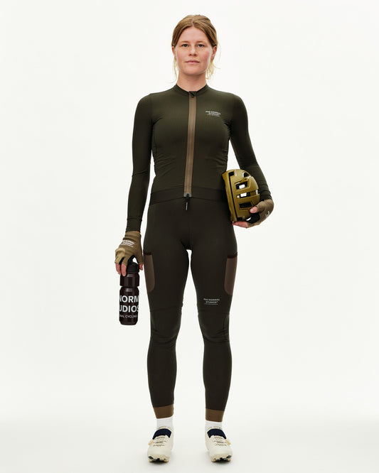PAS NORMAL STUDIOS Women Escapism Long Sleeve Jersey - Dark Olive