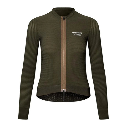 PAS NORMAL STUDIOS Women Escapism Long Sleeve Jersey - Dark Olive