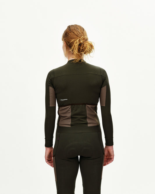 PAS NORMAL STUDIOS Women Escapism Long Sleeve Jersey - Dark Olive