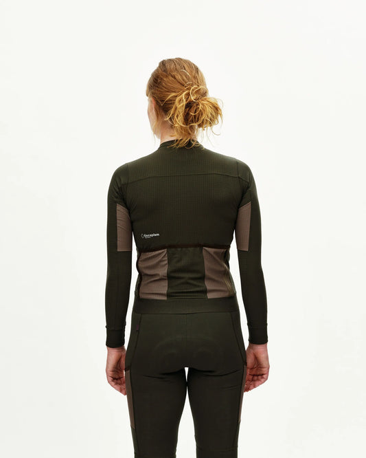 PAS NORMAL STUDIOS Women Escapism Long Sleeve Jersey - Dark Olive