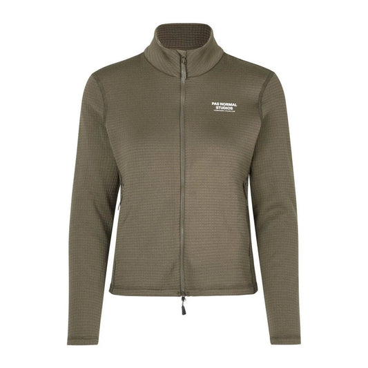 PAS NORMAL STUDIOS Women Escapism Performance Fleece Zip - Dark Stone