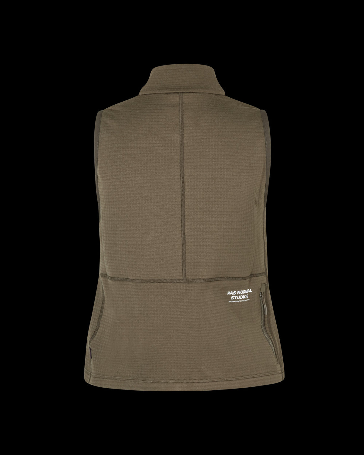 PAS NORMAL STUDIOS Women Escapism Performance Fleece Vest - Dark Stone