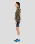PAS NORMAL STUDIOS Women Escapism Performance Fleece Zip - Dark Stone