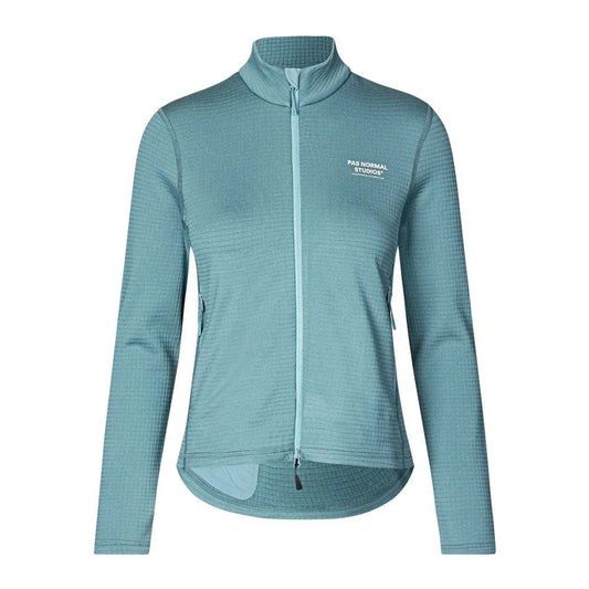 PAS NORMAL STUDIOS Women Escapism Performance Fleece Zip - Dusty Blue