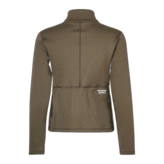 PAS NORMAL STUDIOS Women Escapism Performance Fleece Zip - Dark Stone