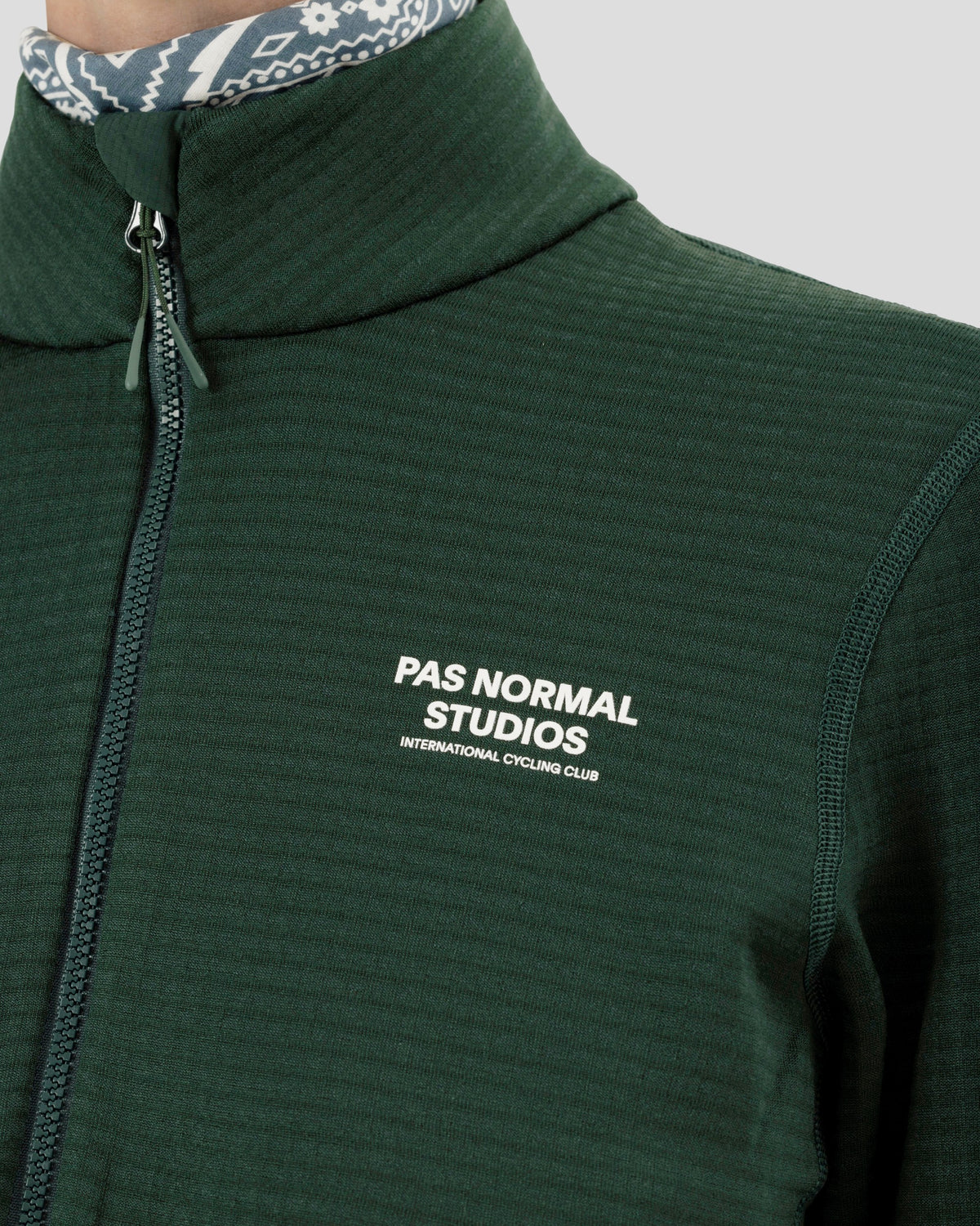 PAS NORMAL STUDIOS Women Escapism Performance Fleece Zip - Petroleum