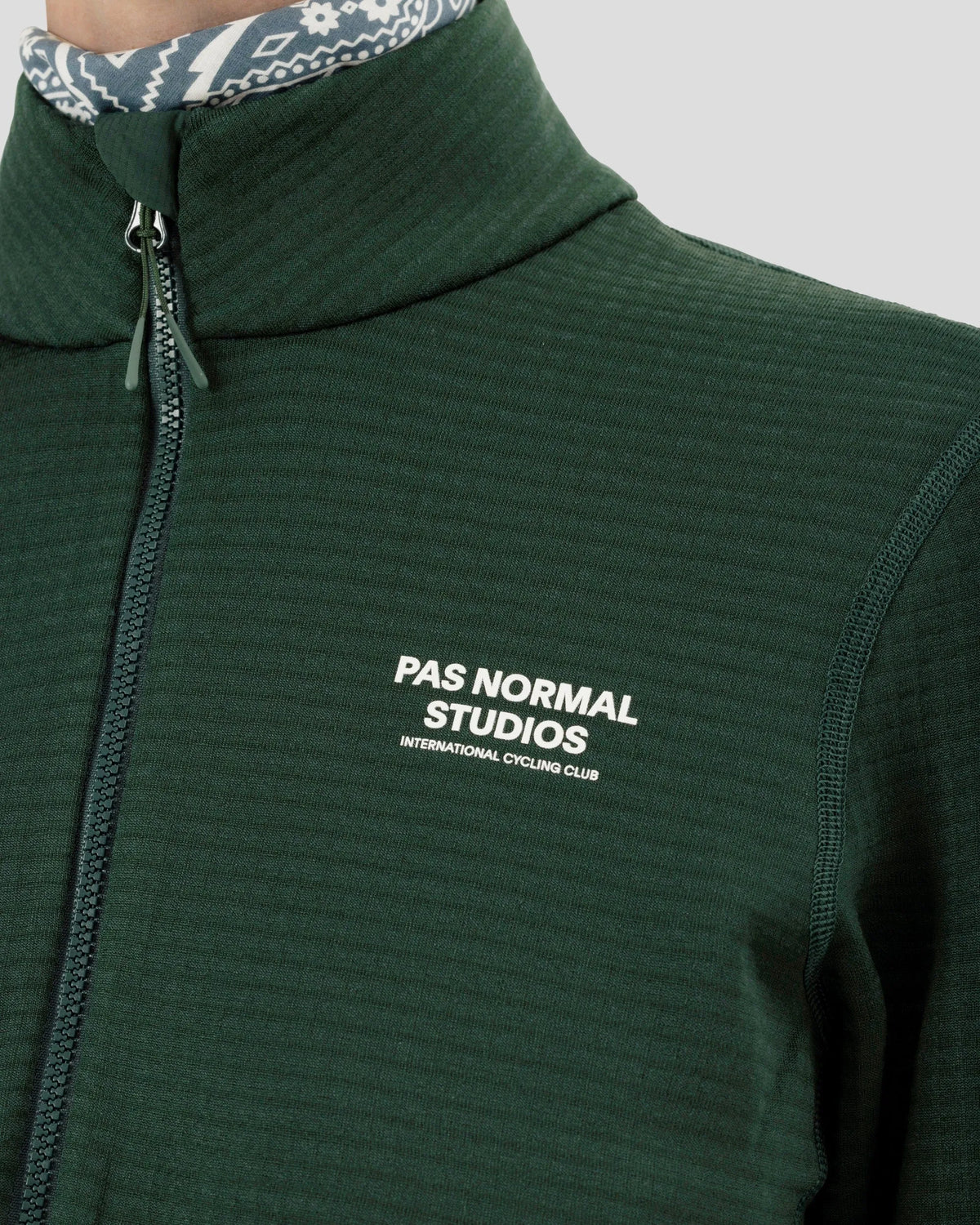 PAS NORMAL STUDIOS Women Escapism Performance Fleece Zip - Petroleum