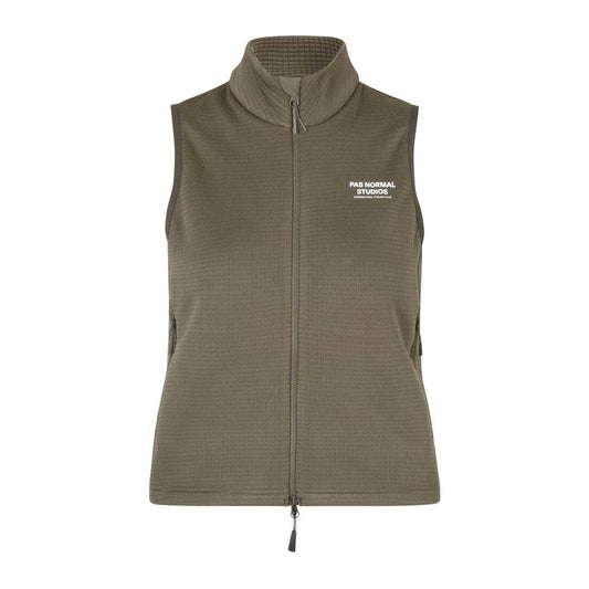 PAS NORMAL STUDIOS Women Escapism Performance Fleece Vest - Dark Stone