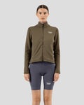 PAS NORMAL STUDIOS Women Escapism Performance Fleece Zip - Dark Stone