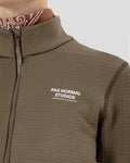 PAS NORMAL STUDIOS Women Escapism Performance Fleece Zip - Dark Stone