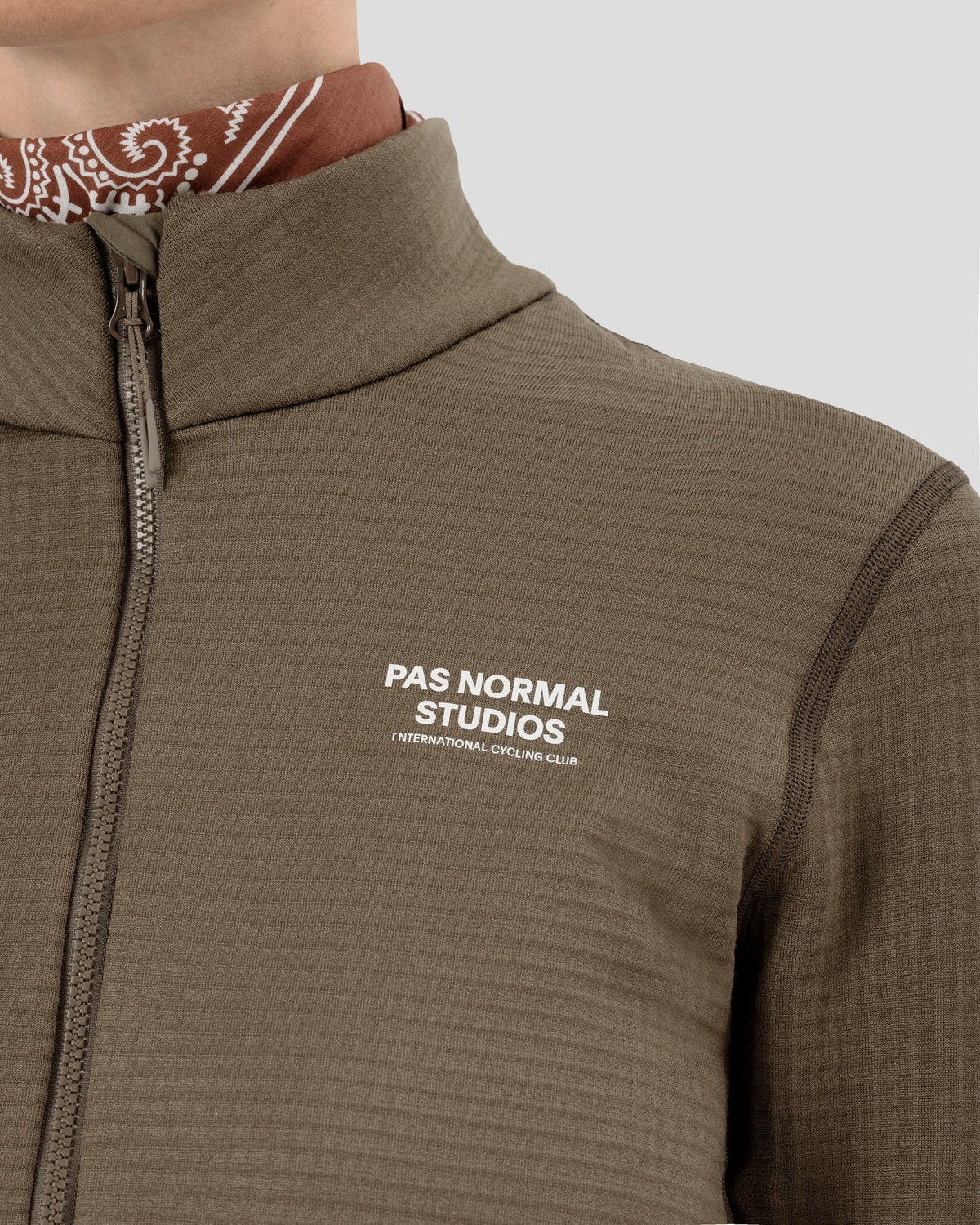 PAS NORMAL STUDIOS Women Escapism Performance Fleece Zip - Dark Stone
