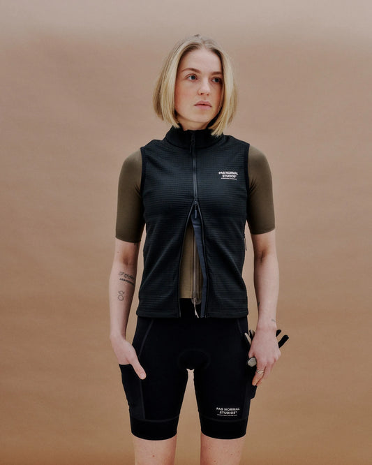PAS NORMAL STUDIOS Women Escapism Performance Fleece Vest - Black