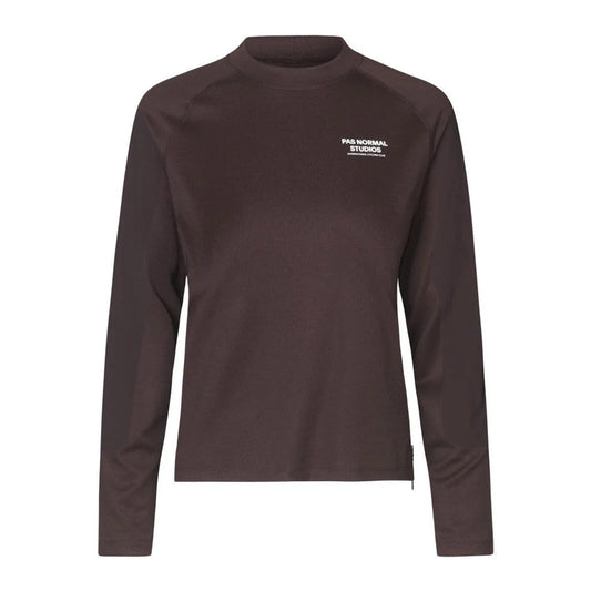 PAS NORMAL STUDIOS Women Escapism Technical LS T-shirt - Dark Red