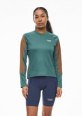 PAS NORMAL STUDIOS Women Escapism Technical LS T-Shirt - Dusty Teal