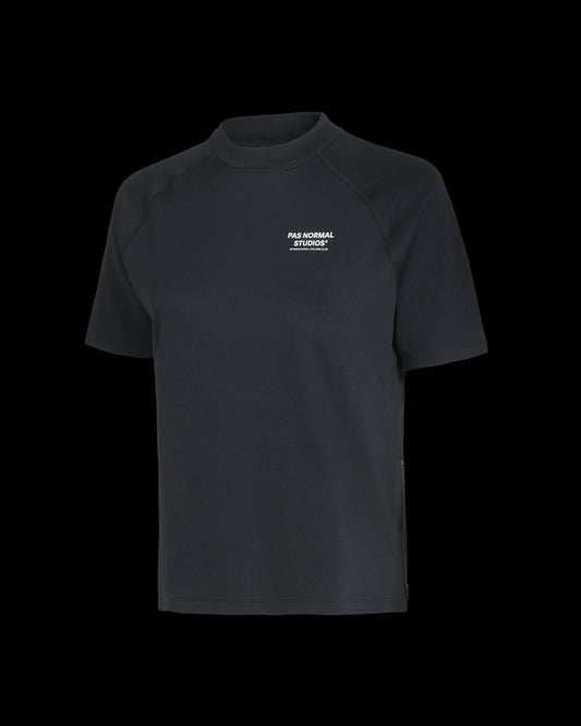 PAS NORMAL STUDIOS Women Escapism Technical SS T-Shirt - Black