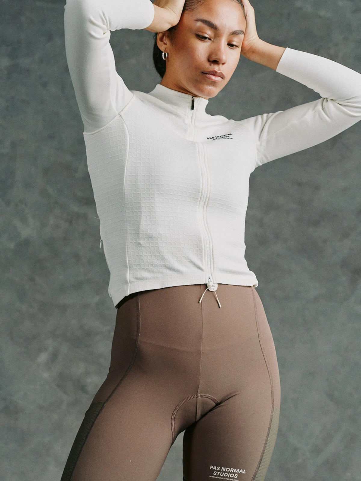 PAS NORMAL STUDIOS Women Escapism Wool Long Sleeve Jersey - Off White