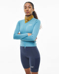 PAS NORMAL STUDIOS Women Escapism Wool Long Sleeve Jersey - Sky Blue