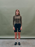 PAS NORMAL STUDIOS Women Escapism Wool Long Sleeve Jersey - Dark Stone