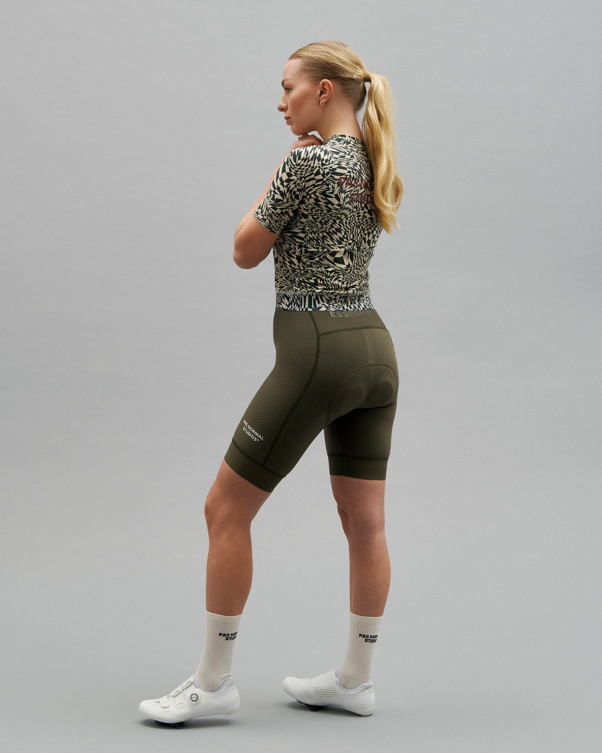 PAS NORMAL STUDIOS Women Essential Bibs - Olive Green