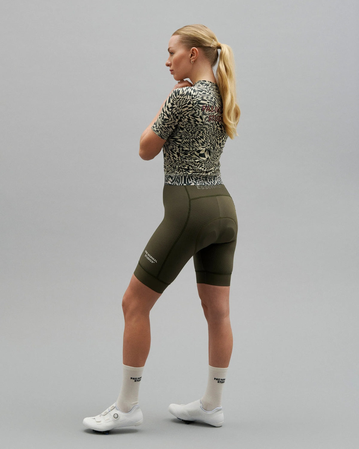 PAS NORMAL STUDIOS Women Essential Bibs - Olive Green