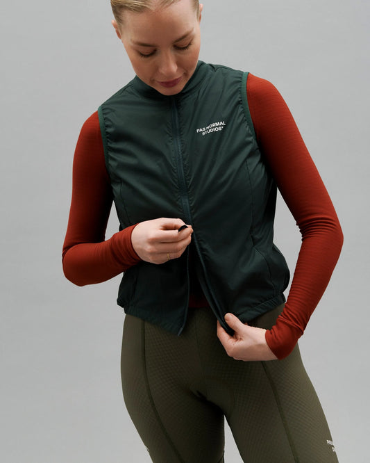 PAS NORMAL STUDIOS Women Essential Insulated Gilet - Petroleum