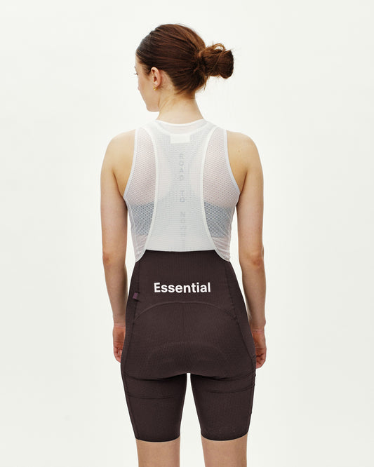PAS NORMAL STUDIOS Women Essential Light Cargo Bibs - Dark Purple