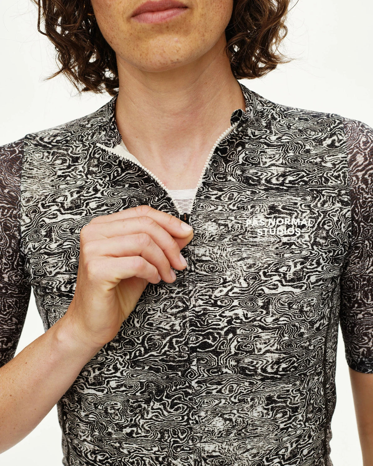 PAS NORMAL STUDIOS Women Essential Light Jersey - AOP Grain Off White