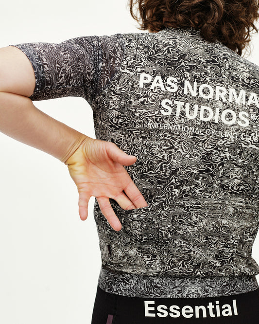 PAS NORMAL STUDIOS Women Essential Light Jersey - AOP Grain Off White