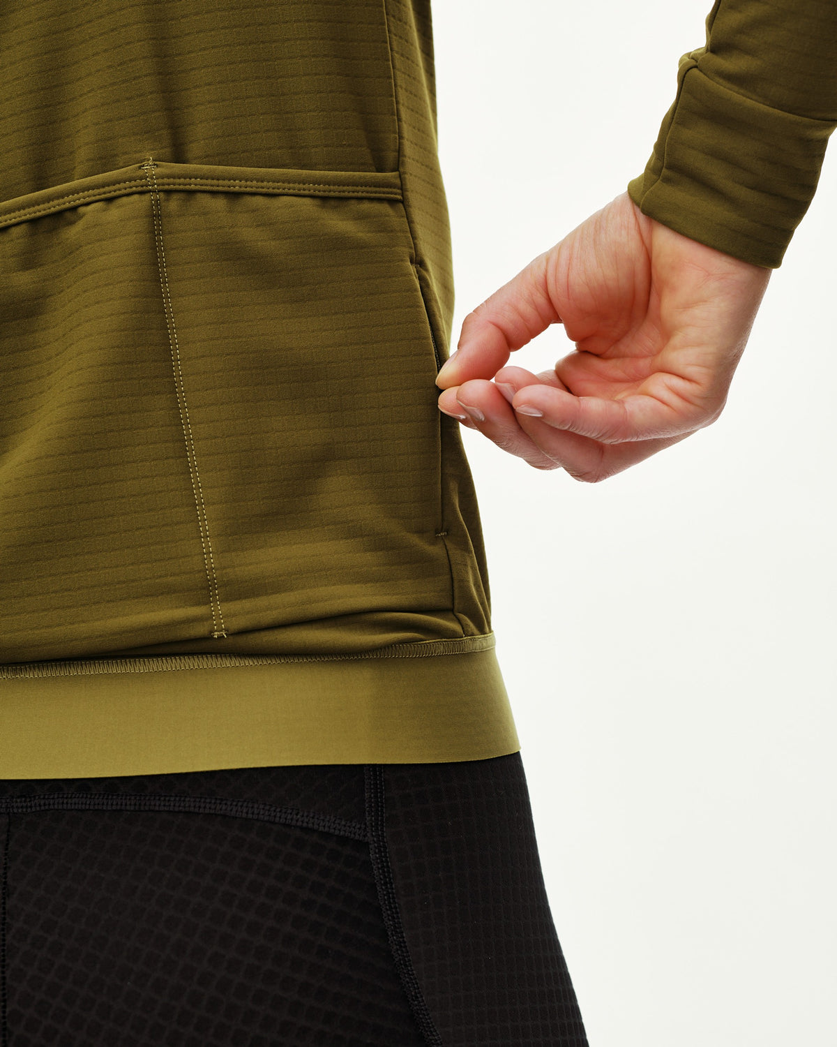 PAS NORMAL STUDIOS Women Essential Long Sleeve Jersey - Khaki Green