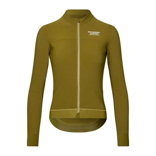 PAS NORMAL STUDIOS Women Essential Long Sleeve Jersey - Khaki Green