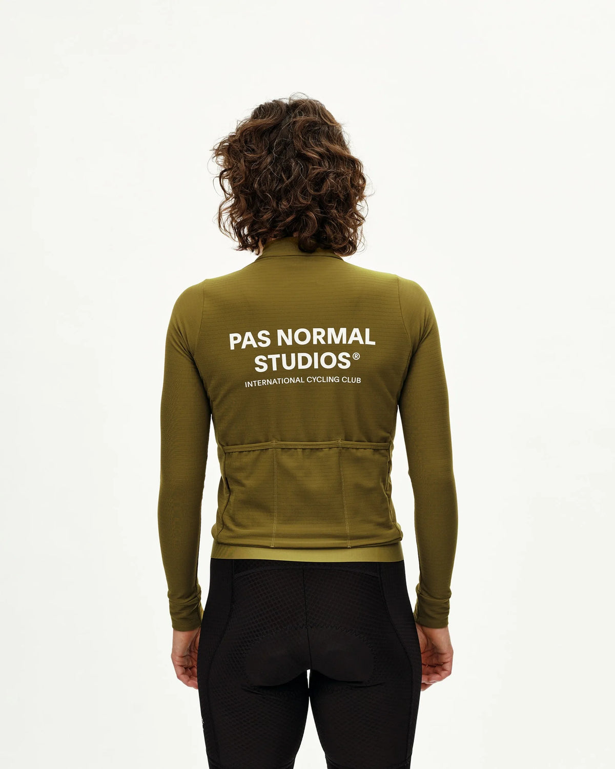 PAS NORMAL STUDIOS Women Essential Long Sleeve Jersey - Khaki Green