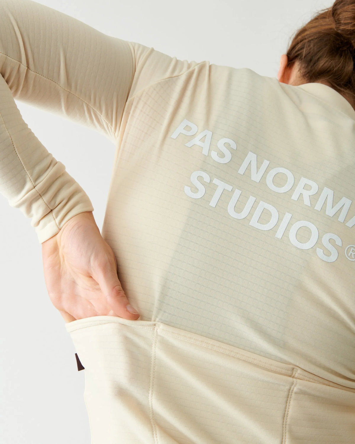 PAS NORMAL STUDIOS Women Essential Long Sleeve Jersey - Off White