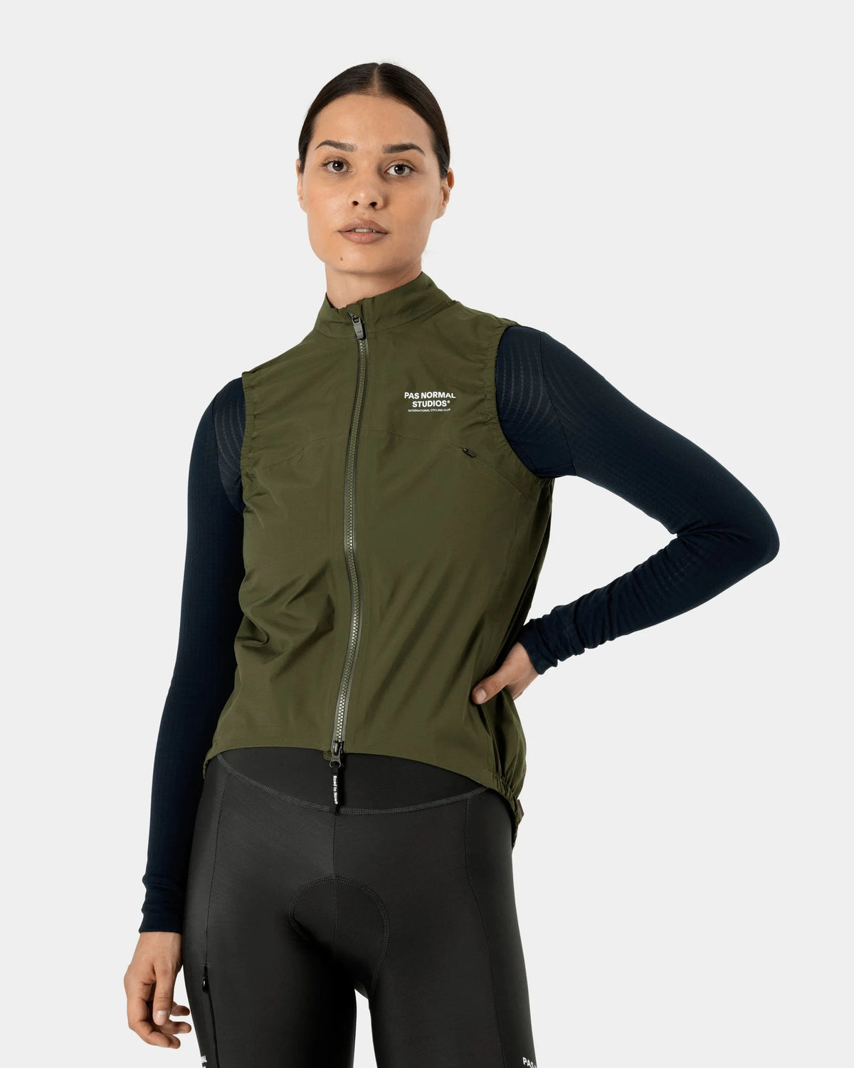 PAS NORMAL STUDIOS Women Essential Shield Gilet - Olive