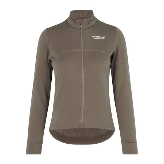PAS NORMAL STUDIOS Women Essential Thermal Long Sleeve Jersey - Ash Brown