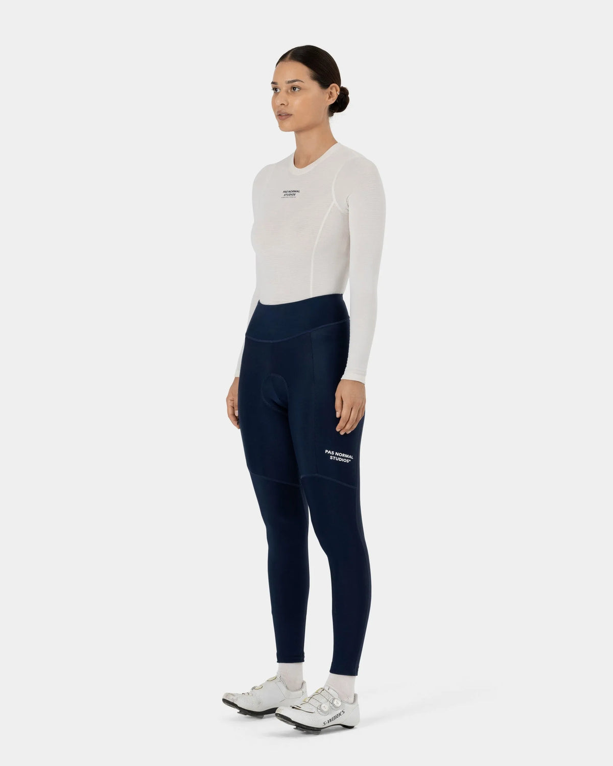 PAS NORMAL STUDIOS Women Essential Thermal Long Tights - Navy