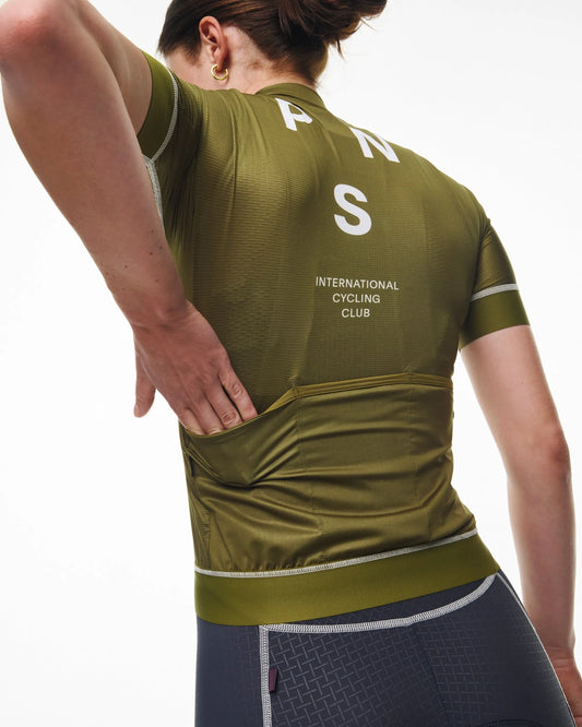 PAS NORMAL STUDIOS Women Mechanism Jersey 2024 - Deep Green