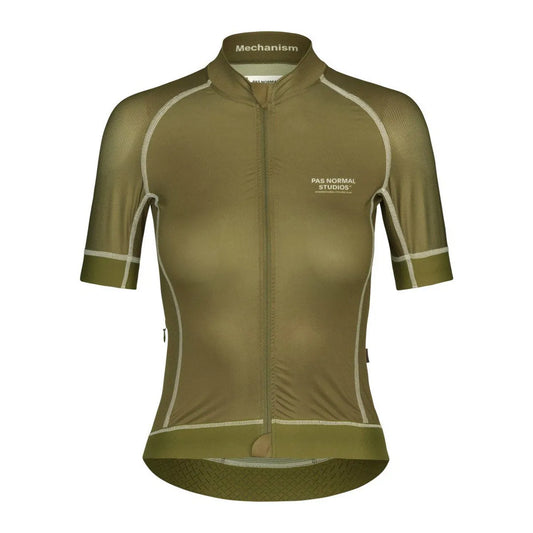 PAS NORMAL STUDIOS Women Mechanism Jersey 2024 - Deep Green