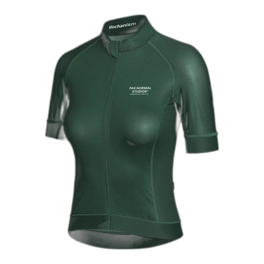 PAS NORMAL STUDIOS Women Mechanism Jersey - Dark Green