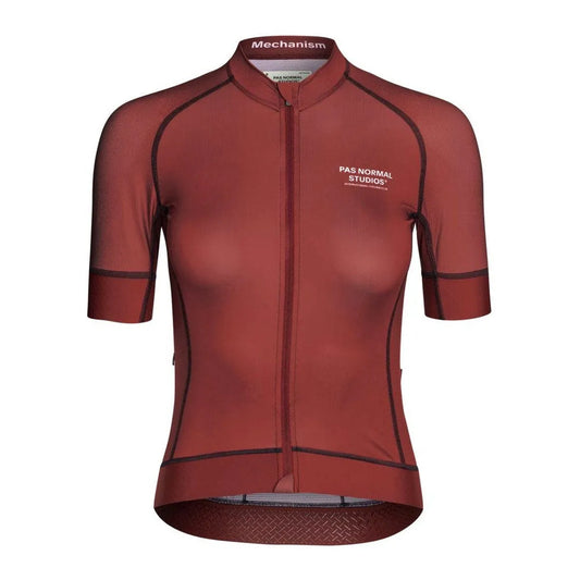 PAS NORMAL STUDIOS Women Mechanism Jersey - Maroon