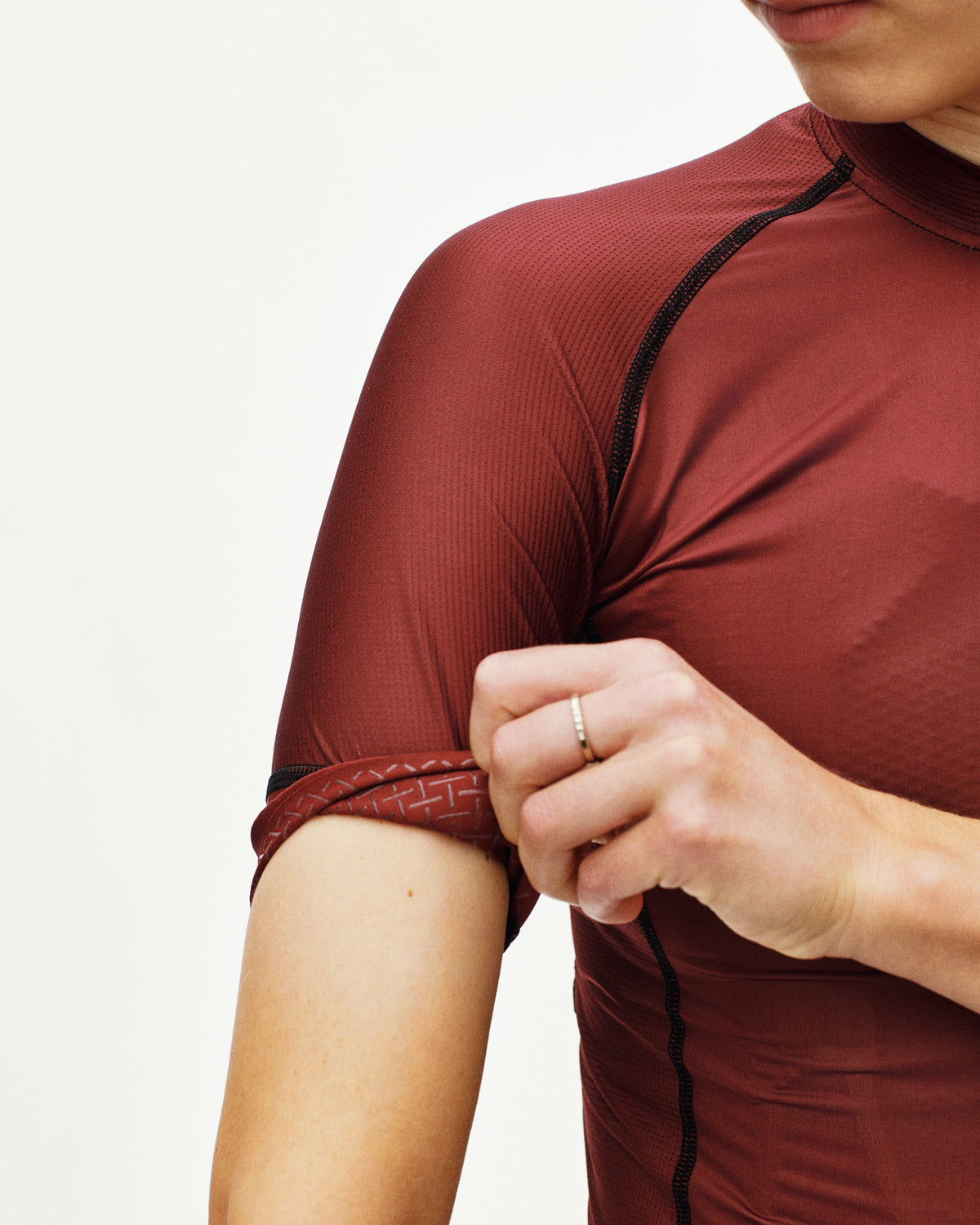 PAS NORMAL STUDIOS Women Mechanism Jersey - Maroon
