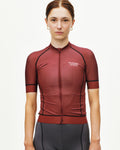 PAS NORMAL STUDIOS Women Mechanism Jersey - Maroon