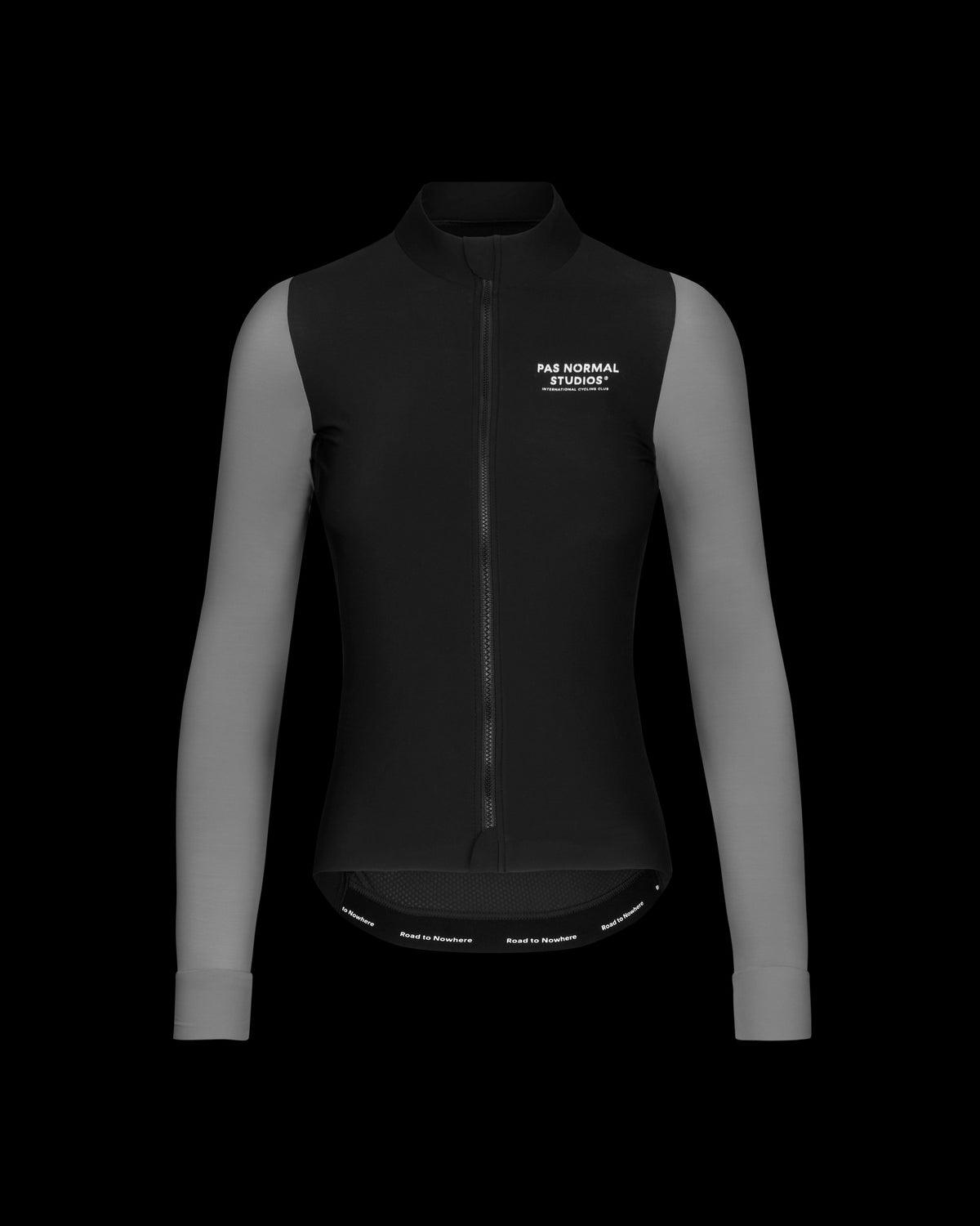 PAS NORMAL STUDIOS Women Mechanism Long Sleeve Jersey - Black / Medium Grey